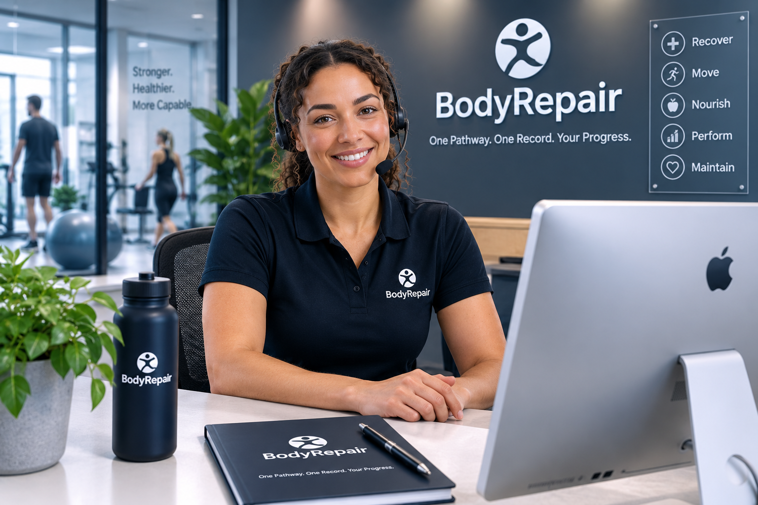 A welcoming BodyRepair reception and support environment